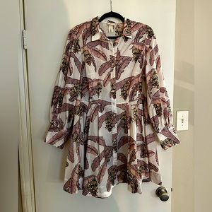 Desmond and Dempsey x H&M, medium, white with colorful details